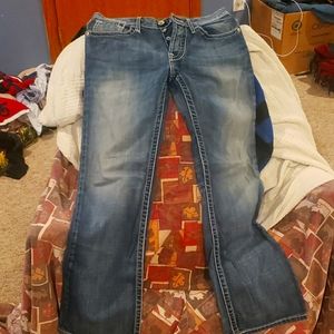 Mens Buckle Jeans Carter 31X30